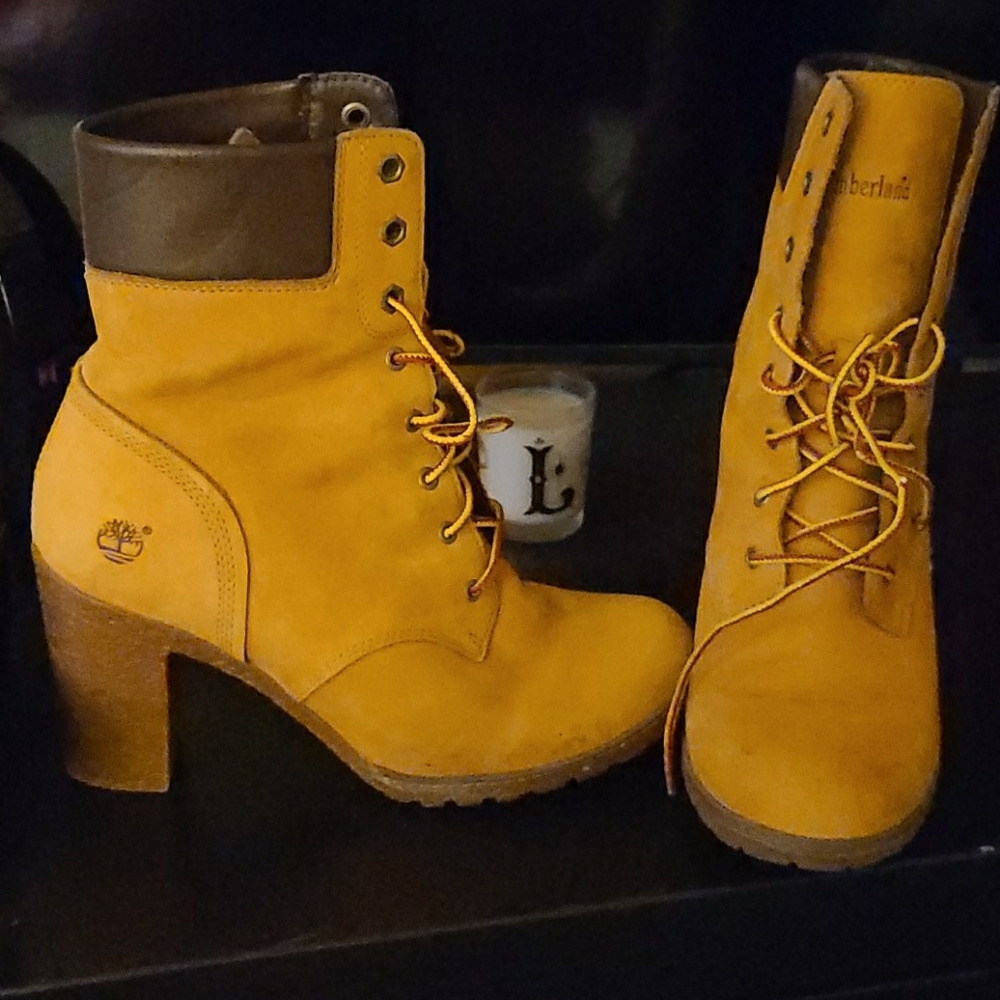 Ladies Timerland Heel Boots